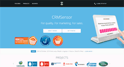 Desktop Screenshot of crmsensor.com